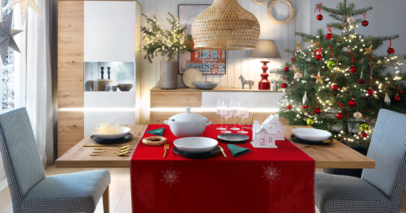 Dzwonią dzwonki sań… czyli dekoracja stołu wigilijnego