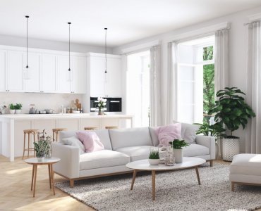 Jakie meble wybrać do salonu z aneksem kuchennym
