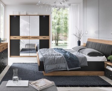 nowoczesna sypialnia