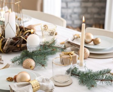 jak udekorować stół na wigilię