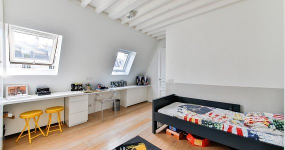 wspólny pokój dla chłopca i dziewczynki