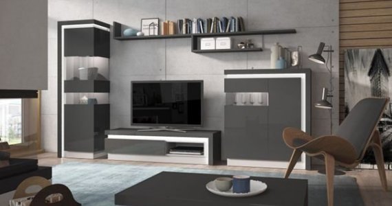 urządzanie ciemnego salonu