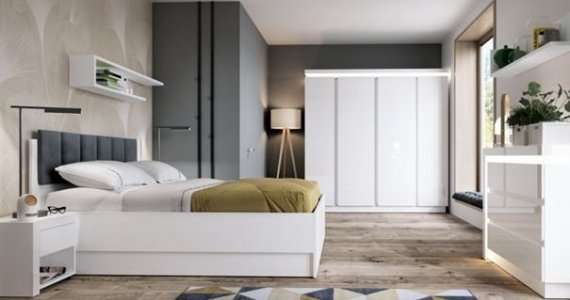meble do jasnej sypialni