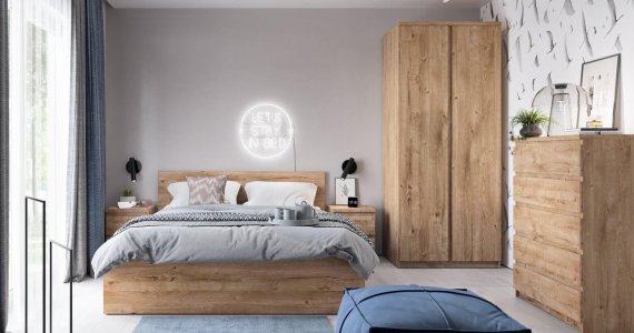 Łóżko z szufladami czy bez