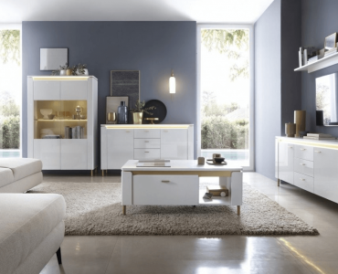 Meble glamour do salonu