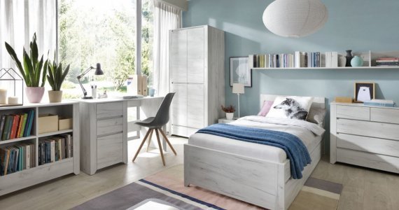 Pokój młodzieżowy: kolekcja mebli Angel