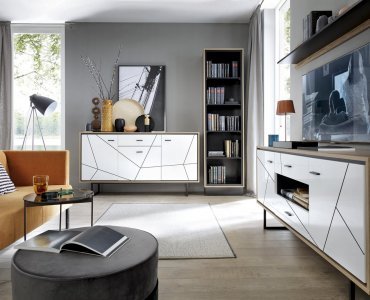 wzory geometryczne we wnętrzach