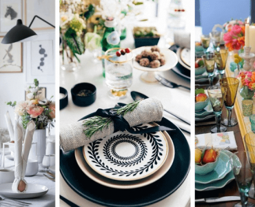 Dekoracje - stół wielkanocny