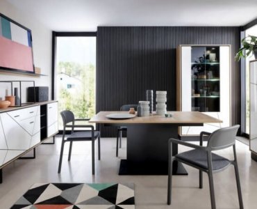 Czarny kolor we wnętrzach