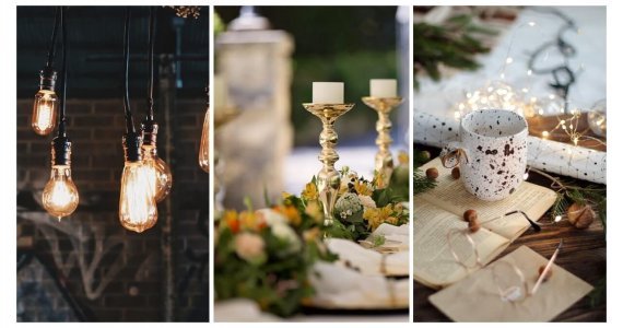 Zimowe światła w domowej aranżacji