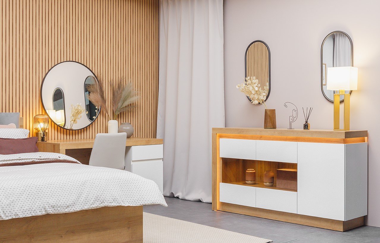 Meble do eleganckiej sypialni