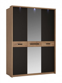 Pojemna szafa z lustrem Monaco