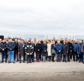 Wmurowanie kamienia węgielnego pod budowę nowego Centrum Dystrybucyjnego