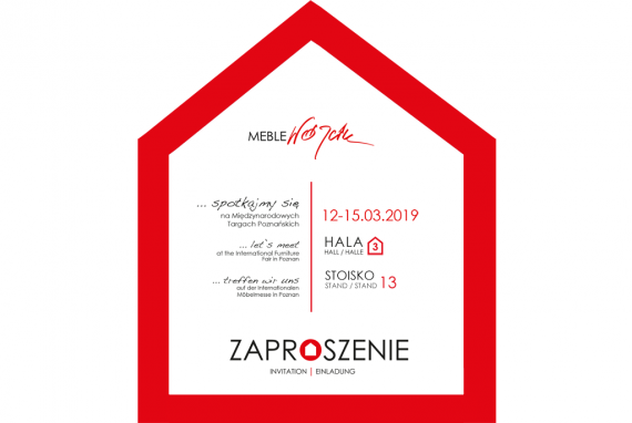 Spotkajmy się na targach Meble Polska 2019