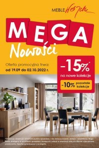 MEGA rabaty na MEGA nowości!