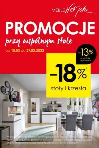 Promocje przy wspólnym stole!
