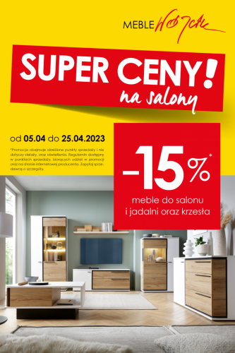 Super ceny na salony!