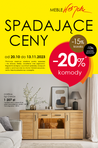 Spadające ceny
