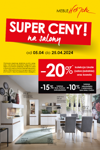 Super ceny na salony