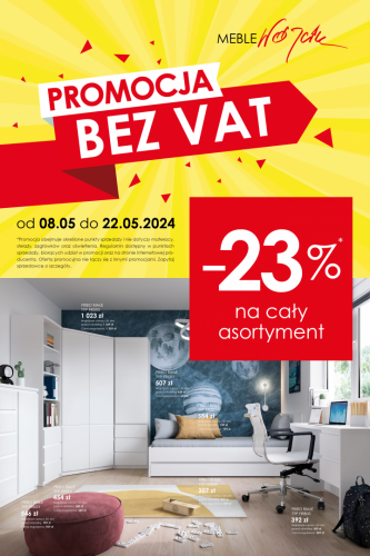 Promocja bez VAT