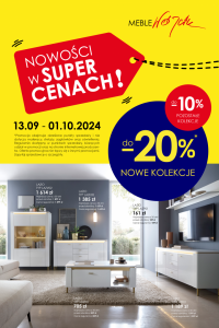 Promocja "Nowości w super cenach"