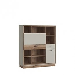 TYPE RIVB02 BOOKCASE 1D2S1K