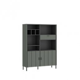 TYPE SHIR01 BOOKCASE 2D1S