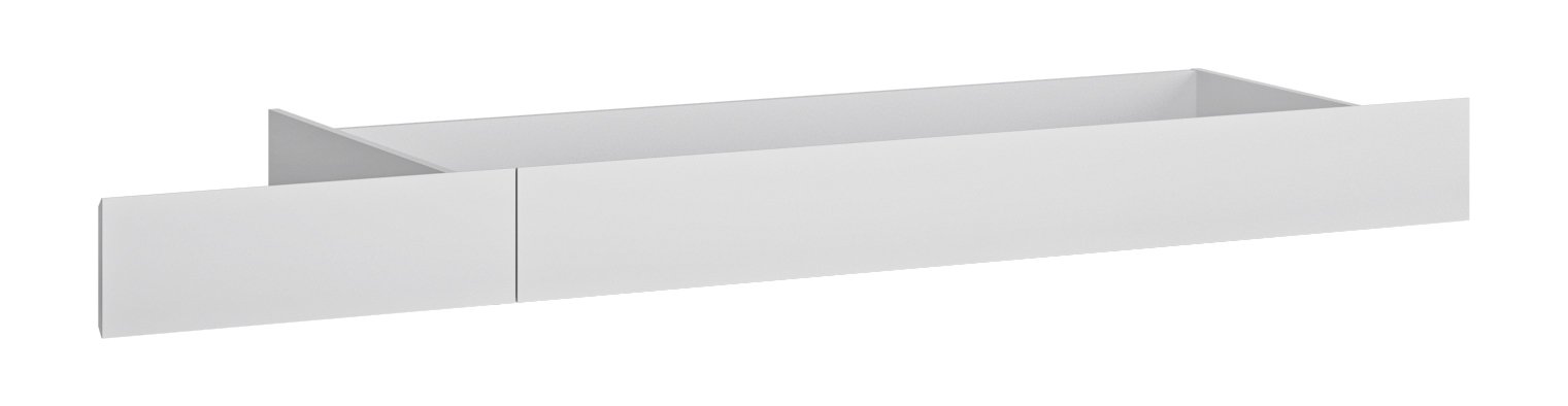 Miejsce do przechowywania w szufladzie Praktyczny pojemnik na posciel do lozka Fribo biale