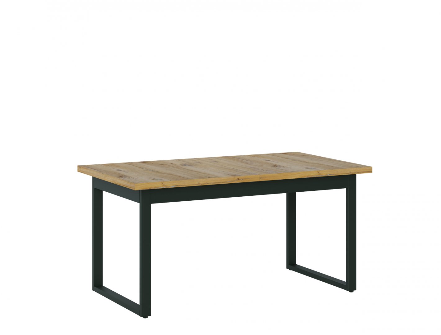 Designerski stol rozkladany na metalowych nogach Dab Flagstaff Fresco Nowoczesny stol rozkladany do jadalni Dab Flagstaff