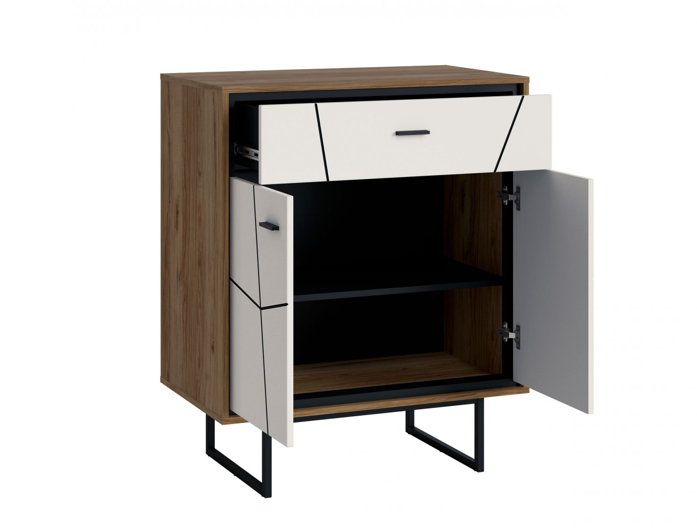 TYPE BROK09 CABINET 2D1S