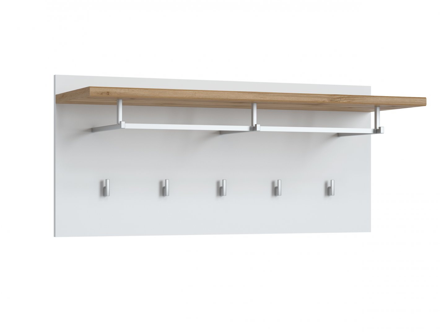 Panel ścienny z wieszakami do przedpokoju z kolekcji Hola Panel do przedpokoju nowoczesny z kolekcji Hola