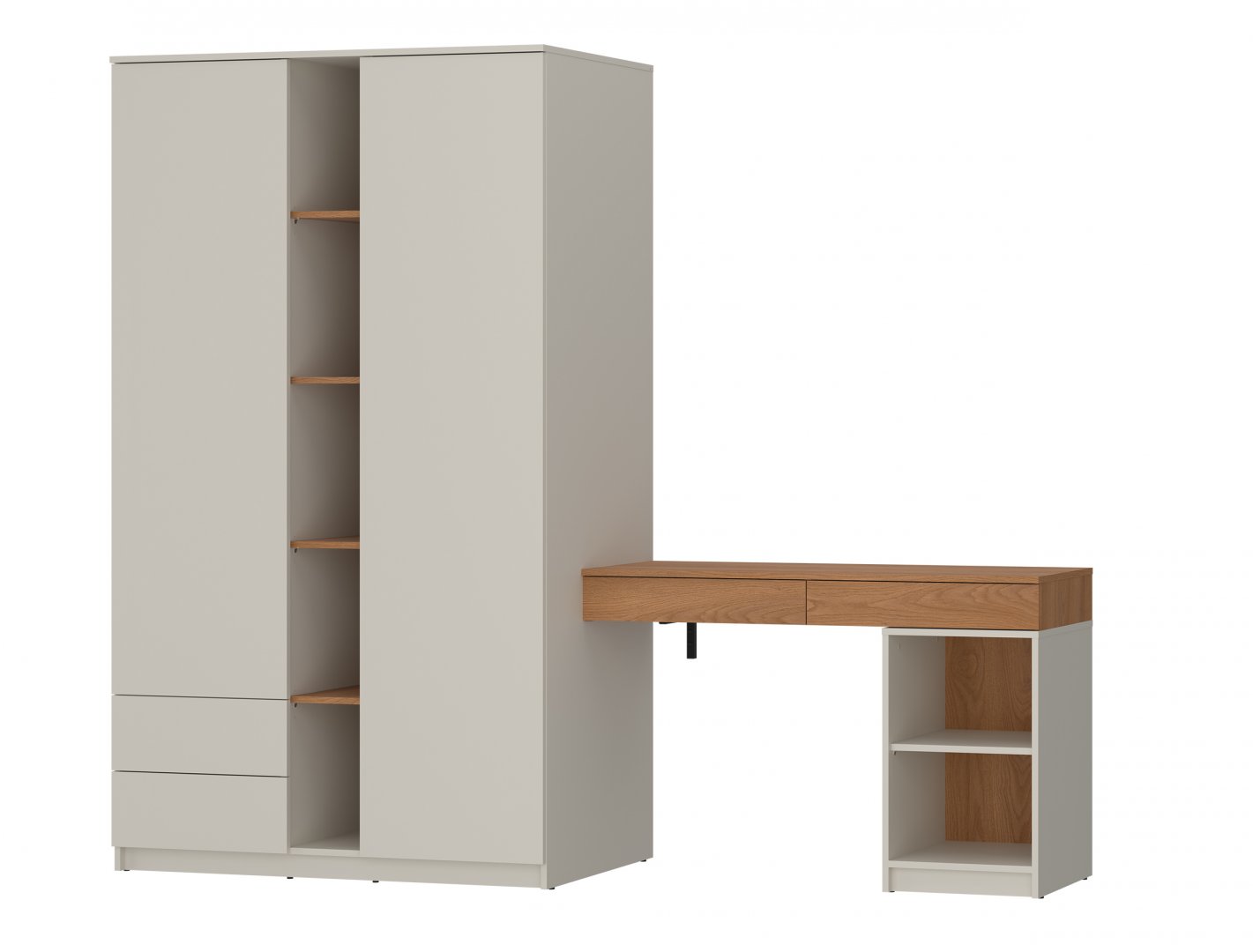 Biurko, które może być toaletką do pokoju dziewczynki