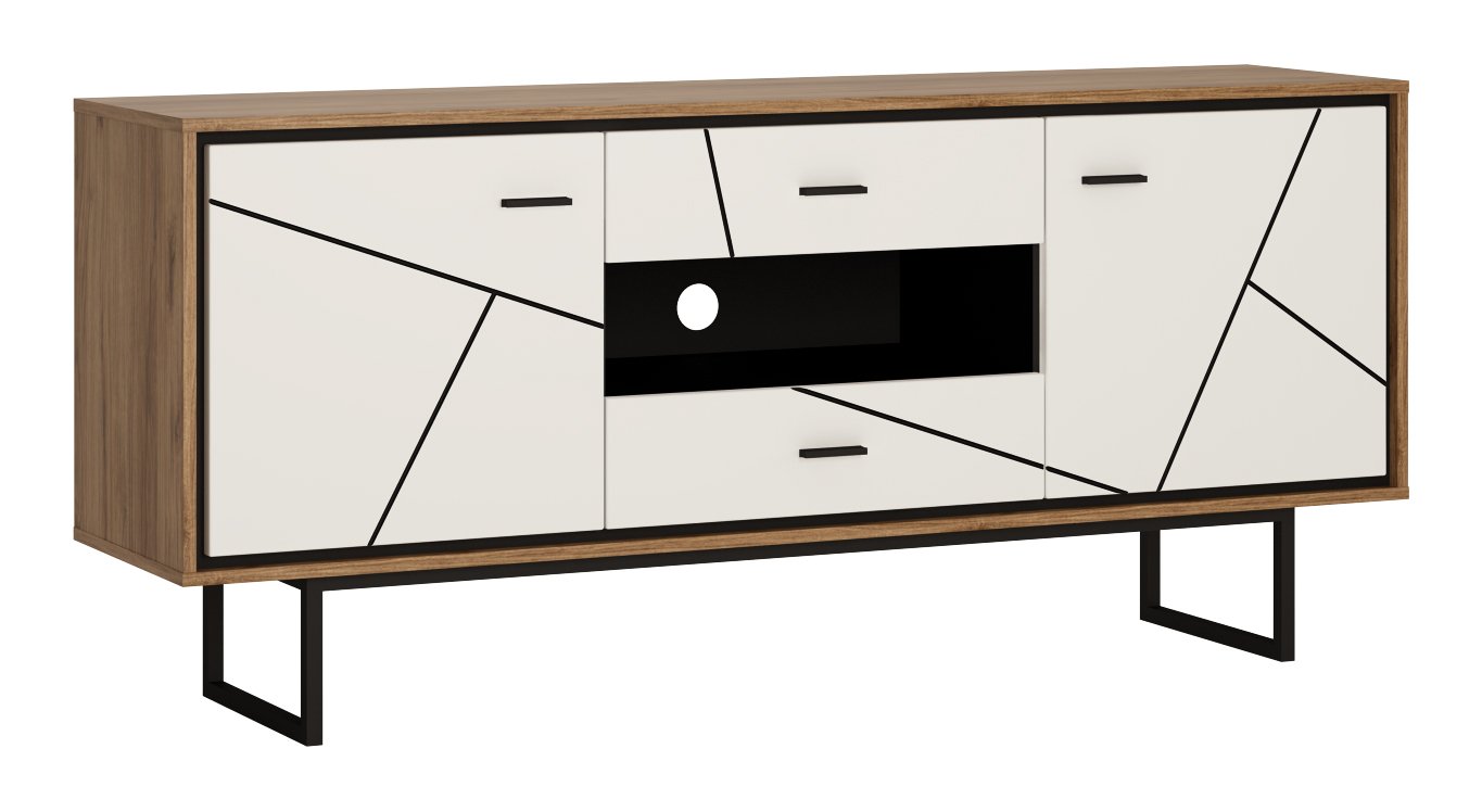 nowoczesna komoda z pojemnymi szufladami